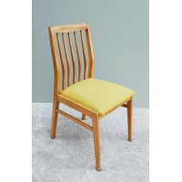 Krzesło Op-Art, drewno jesion. Lata 60.